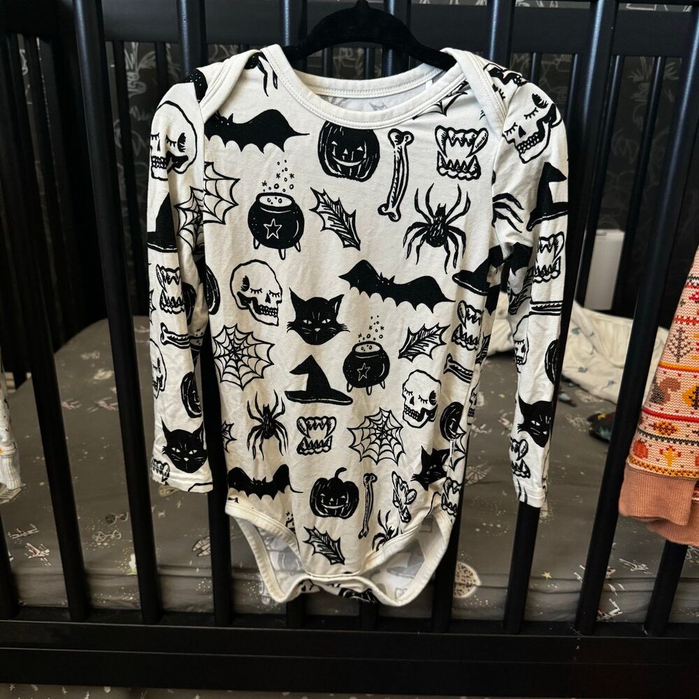 Little Sleepies Witches Brew Halloween Bodysuit Onesie
